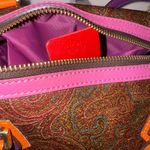 ETRO Paisley Papillon Shoulder Bag with Vibrant Accents Purple Photo 7