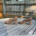 Aquatalia NWOT Caprie Suede Heeled Penny Loafers‎ by size 8.5 Photo 0