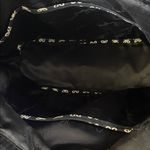 Vera Bradley  Large Quilted Black Tote Bag with Leather Handle Photo 5