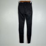 3x1 NYC W3 Channel Seam Skinny Jeans Black Size 24 Photo 2
