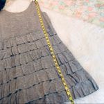 Soft Surroundings ruffle tiered tank dress gray Heather Women’s Size Small Photo 6
