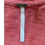 Free People  Terracotta Cotton Gauze Boho Pockets Tie Back Bohemian Tunic ~ LARGE Photo 5