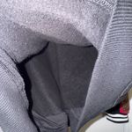 PINK - Victoria's Secret Victoria Secret Pink Lace Up Hoodie Pullover Sweatshirt Bling Rose Black Gold M Photo 6