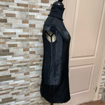 2008 UNDERCOVER by Jun Takahashi Black Silk High Neck Dress Sz 3 (US 10) RARE Size M Photo 2