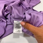 Rabanne Haut Knotted top Size 36 Purple Photo 4