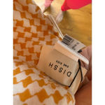 DISSH Gaia Mango Geo Wide Brim Hat NWT Sz. O/S Orange Photo 4