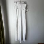 Petal and Pup Katia White Strapless Wide Leg Jumpsuit XS Photo 9