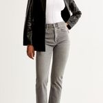 Abercrombie & Fitch The Ankle Straight Ultra High Rise Photo 0