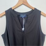 Duffield Lane Wells Shell Black Sleeveless Shirt Blouse NWT Size Medium Photo 3