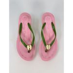 Juicy Couture Matchpoint Womens Sandals Pink Wedge Flip Flop Slip On US 5 M Photo 2