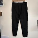 Betabrand  Women's Charcoal Gray Long Stretch Ponte Ankle Pants Size L Tall Photo 4