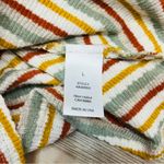 sadie and sage stripe halter tank mock dress boho size Large Red Photo 7