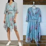 Ted Baker London Dannyel hankerchief mint fairycore dress Sz 3/12 Green Photo 0