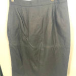 Amanda Smith  Pure Wool black‎ Pencil Skirt Classic Office Wear size 16 Photo 0
