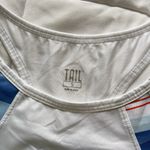 Tail Tank Top Womans Size Small White Blue Tennis Golf Yoga Outdoor Breathable Photo 2
