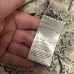 Gerard Darel  Green and Cream Patterned Top Photo 4