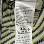 Levi's size 2X striped short sleeve t-shirt top shirt blouse white yellow black Photo 3