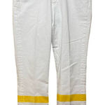 Ralph Lauren NWT Lauren Super Stretch White Jeans Colorful Women's size 8 Petite Photo 0