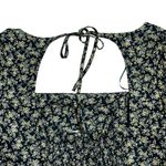 Levi's Levi’s Black and Yellow Floral Print Blouse | U.S. Woman’s Large Photo 7