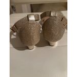 Dream Paris Dream Pairs Women Gold Glitter Wedge Sandals Ankle Strap Buckle Size 8 Photo 2