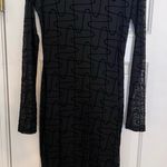 Hello Molly Black Long Sleeve Dress Photo 2