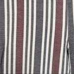 Free People  Striped Linen Blend Ankle Length Pants Sz 2 Photo 10