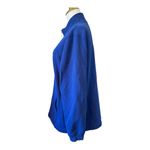 Vintage Norsport Royal Blue Full Zip Jacket Pockets Medium M Photo 2