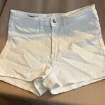 Wild Fable White Jean Shorts Distressed Raw Hem Photo 0