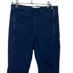 Rachel Comey  Fetter Cropped Pants Indigo Women’s Size 2 Slim Fit Stretch Denim Photo 3