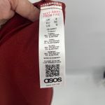 ASOS  Maxi Wrap Satin Skirt Sz 0 Rust Y2K Minimalist Formal Bias Sleek Modern Photo 10