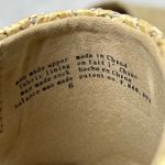 Melrose Ave. Los Angeles Women's Faux Raffia Block Heel Slide Sandals size6 Tan Size 6 Photo 4