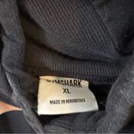Gymshark  Black Hooded Cropped Sweatshirt Photo 2