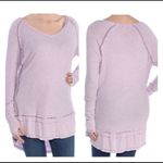 We The Free Free People  lavender long sleeve thermal top XS Photo 1