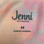 Jenni  Intimates Sleepshirt [Size Medium] Tie Dye Short Sleeve Loungewear‎ Top Photo 4