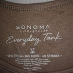 Sonoma  M Everyday Tank Cappuccino Top Photo 2
