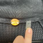 Free People Gray Waffle Knit Top sz Small Photo 3