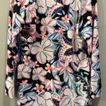 Aryeh  UPF 50+ Ruffle Collar Floral Long Sleeve Dress Photo 1