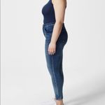 Universal Standard Seine High Rise Skinny Jeans in Distressed Blue Size 6 or M Photo 1