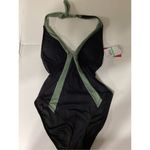 Vince Camuto deep sea color block swimsuit. Runs small. NWT Photo 7