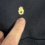 Spiritual Gangster  black wide ribbed biker shorts size XS/S Photo 5