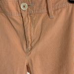 Paperboy Orange Striped Crop Pants Size 6 Photo 2