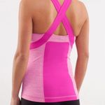 Lululemon  Athletica Pink Cross-Back Tank Top Photo 1