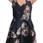 Crystal Doll Women’s ( Juniors ) Special Occasion Dress Size 5 Blue Floral Photo 0