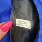 Royal Caribbean Cruise Line Fanny Pack Belt Bum Bag Vintage Nylon Bright Blue Photo 7