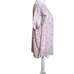 Pink Plus Size Blouse Navy Bows Cap Sleeves 2X Coquette Lightweight Baby Shower Photo 2