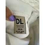 DL1961  Hazel Runway Collection Alloy Silver Metallic‎ Skinny Biker Jeans Size 26 Photo 4