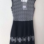 Alexander McQueen NWT   Jacquard Black And White Dress Size L Photo 3