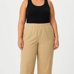 ALFRED DUNNER Tan Gartered Trouser Size 12 Photo 0