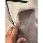 Haven Well Within L Tan Collared Pullover Top Long Sleeve TENCEL Blend Shirt Size L Photo 4