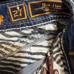 Rock Revival  Jeans Womens 27 Blue Mid Rise Skinny Priscilla Rhinestone Denim Photo 13